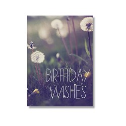 Alicia Bock Karte "Birthday Wishes"