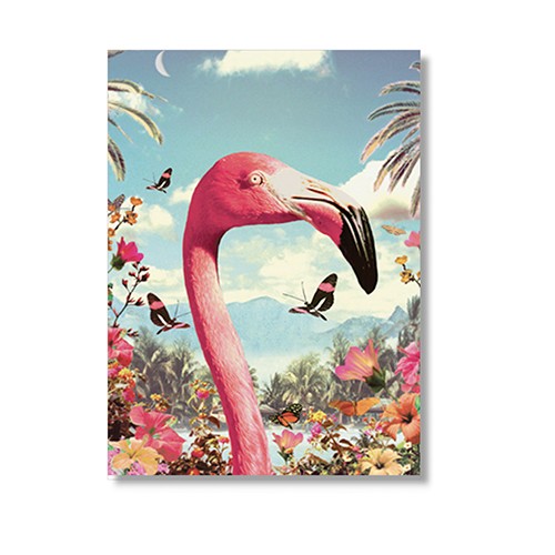 Karte Flamingo Summer - Smunk.de